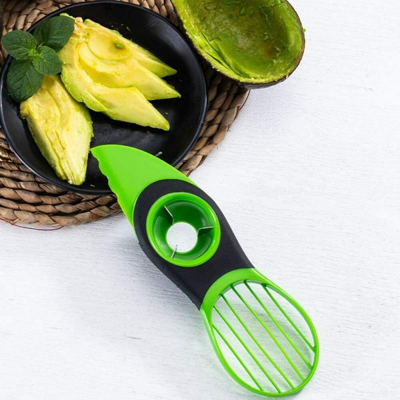 3 in 1 Fruit & Avocado Cutter, Pitter, Slicer And Peeler - Image 2