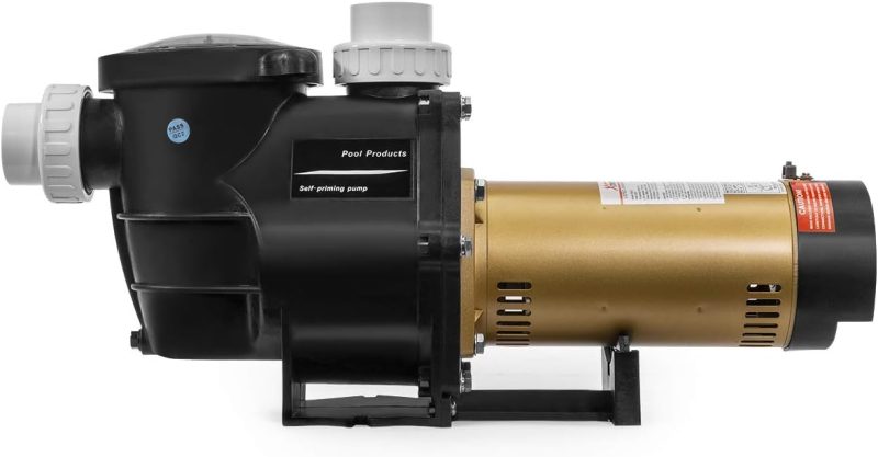 XtremepowerUS 2HP In-Ground Swimming Pool Pump Variable Speed 2" Inlet 230V High Flo w/ Slip-On Fitting - Image 3