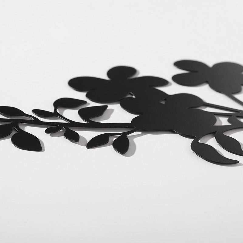 3PC Flat Metal Vase Wall Decor - Image 6