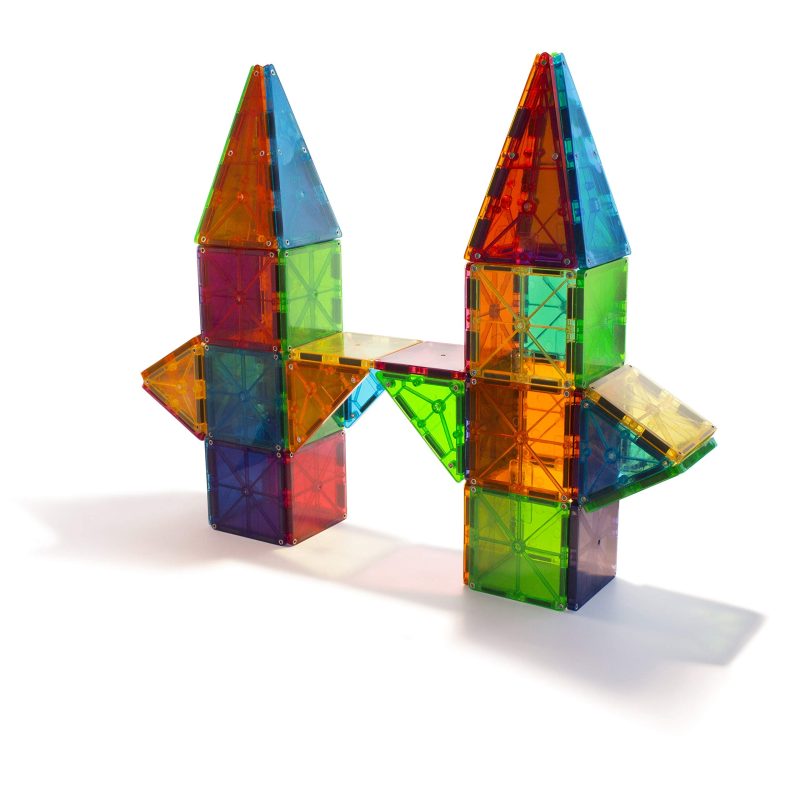 Magna Tiles 100 Piece Clear Colors Award Winning - Image 7
