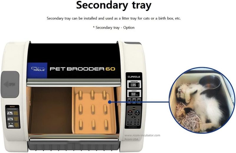 Brooders and Incubators Curadle R-com Pet Brooder MXB60N 2 Year Warranty with Bonus Tray - Image 8