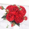 9-Piece Faux Silk Peonies Artificial Flowers - Image 14