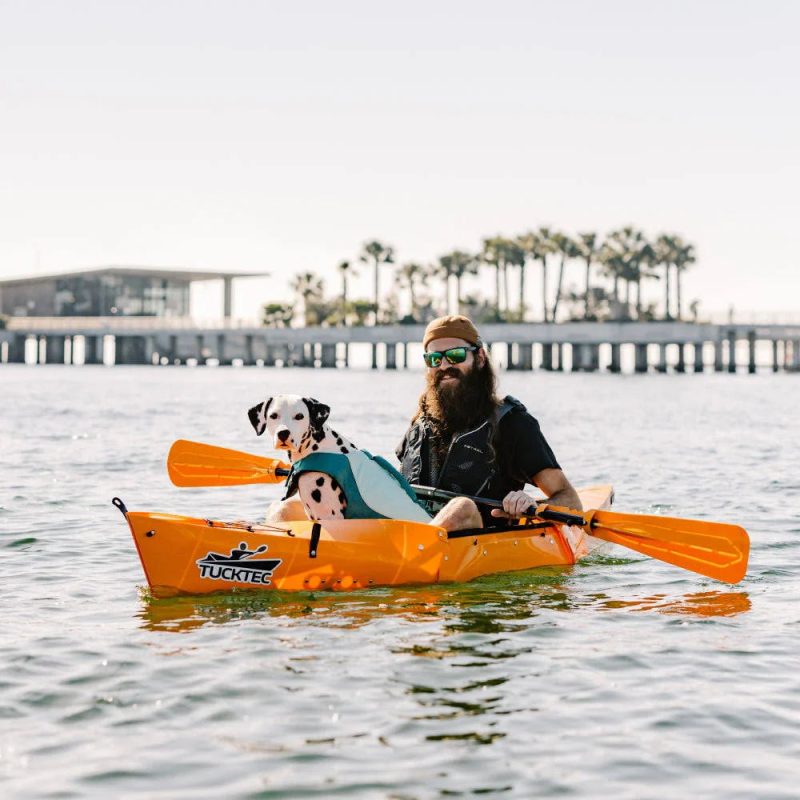 TUCKTEC Folding Kayak | Hard-Shell | 2-Minute Set-Up | Foldable, Portable Kayak Pink - Image 4
