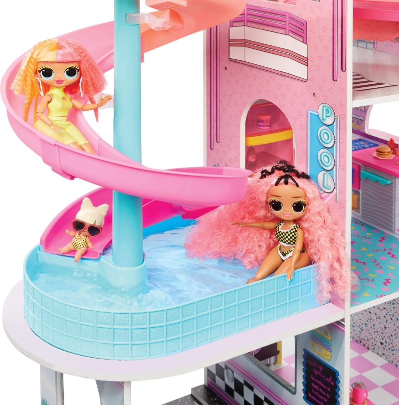 L.O.L. Surprise! OMG Fashion House Playset with 85+ Surprises, Made from Real Wood - Image 4