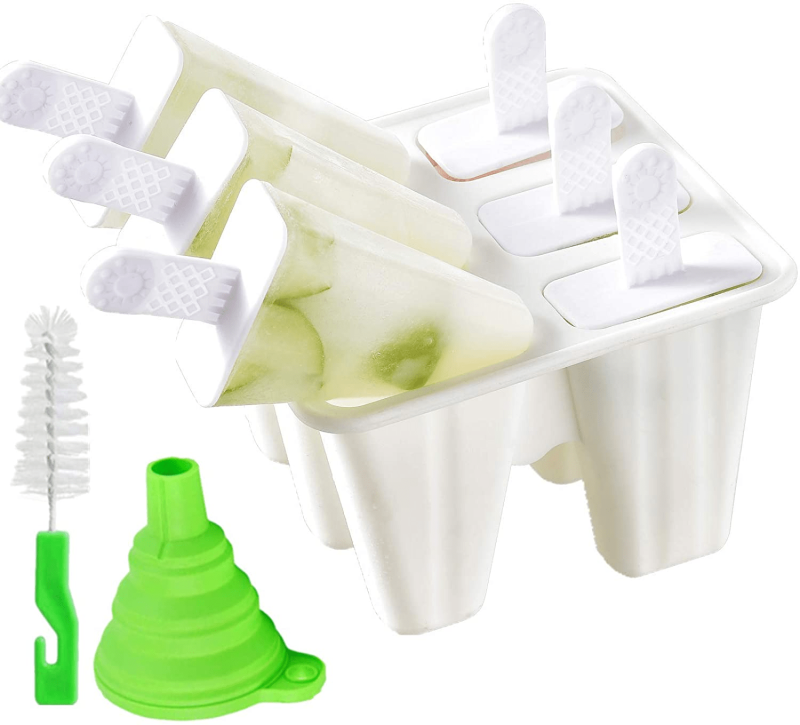 6, 10 Or 12 Pieces Reusable Silicone Popsicle Molds – Easy Release - Image 12