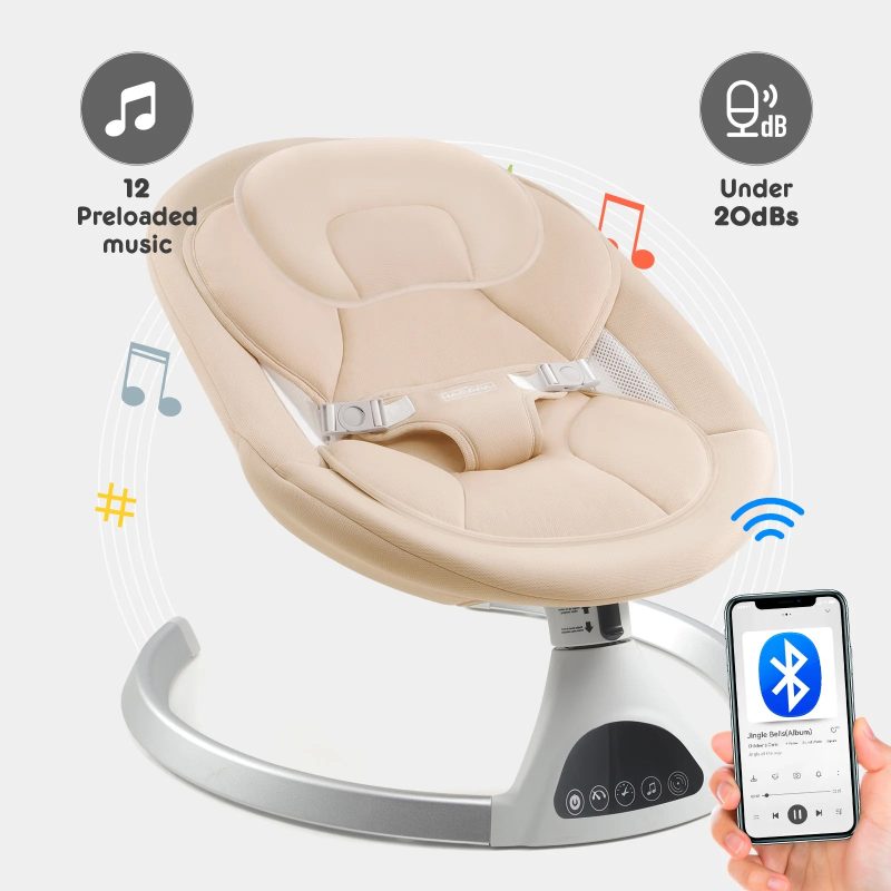 HARPPA Weddell | Electric Baby Swing - Image 21