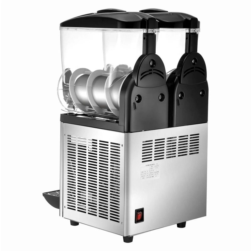 VEVOR Margarita Machine 15Lx2 Tank Commercial Slushy Machine Slushie Machine 1000W Commercial Margarita Maker Smoothie Frozen Drink Maker for - Image 6