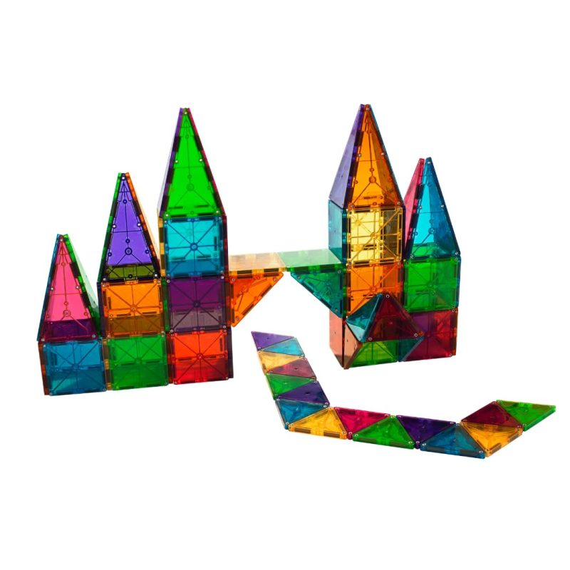 Magna Tiles 100 Piece Clear Colors Award Winning - Image 4