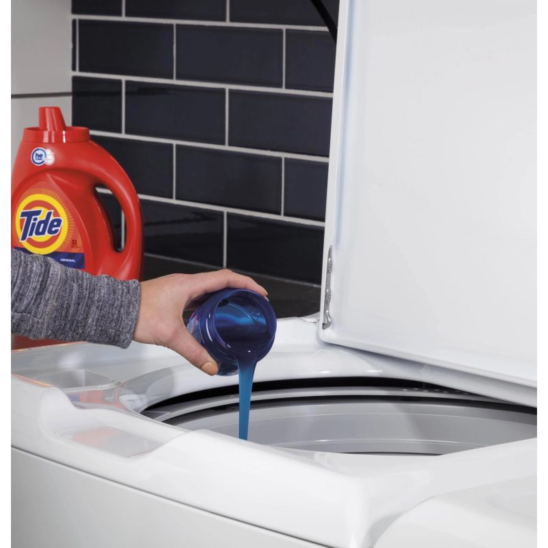 GE GTW465ASNWW 4.5 Cu. ft. White Top Load Washer - MadeInUSA - Image 4