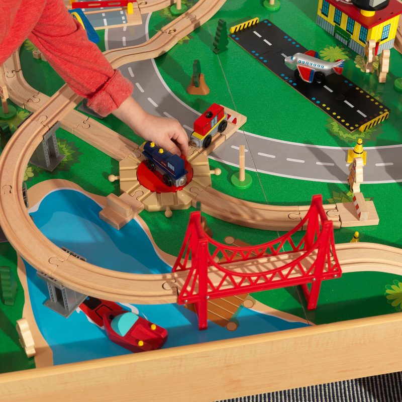 KidKraft Waterfall Mountain Train Table - Image 7