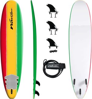 Classic Soft Top Foam 8ft Surfboard