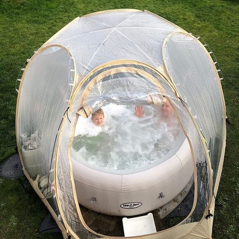 Alvantor Bubble Tent Pop Up Gazebo, 8-10 Person Igloo Dome Garden Patio Canopy Shelter - Image 4