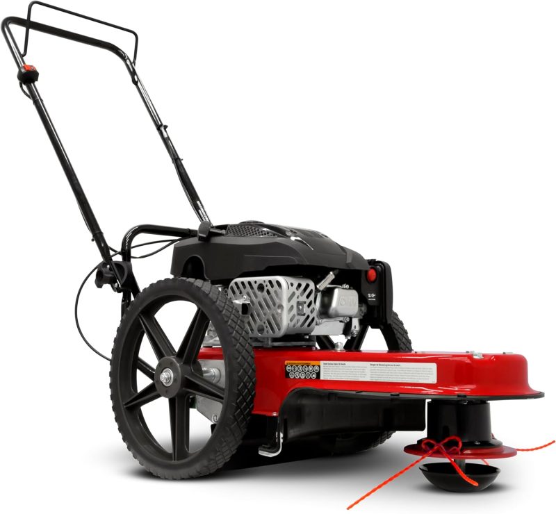 Walk Behind String Mower With 160cc Viper 4-Cycle Engine, 22 ?Cutting Diameter, 14 ?Never-Go-Flat Wheels, Easy Assembly, Adjustable Handlebar, Model # 40314 - Image 3