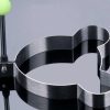 5Pcs Non Stick Stainless Steel, Fried Egg, Pancake Ring Mold - Image 5