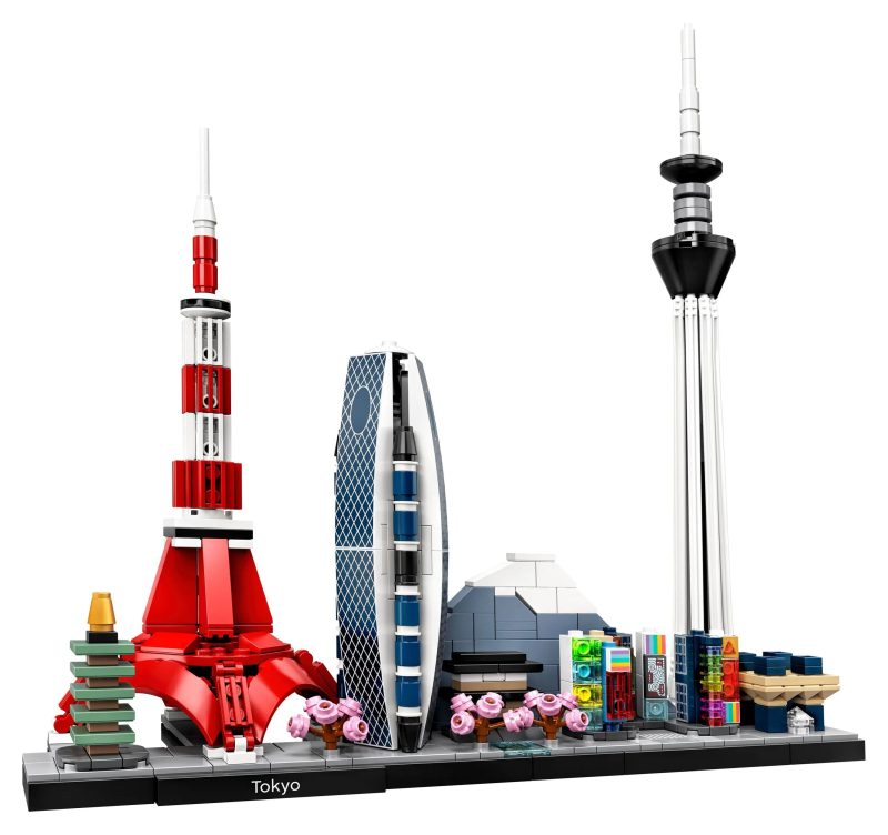 LEGO Architecture Skylines Tokyo 21051 Building Set for Adults (547 Pieces) - Image 2