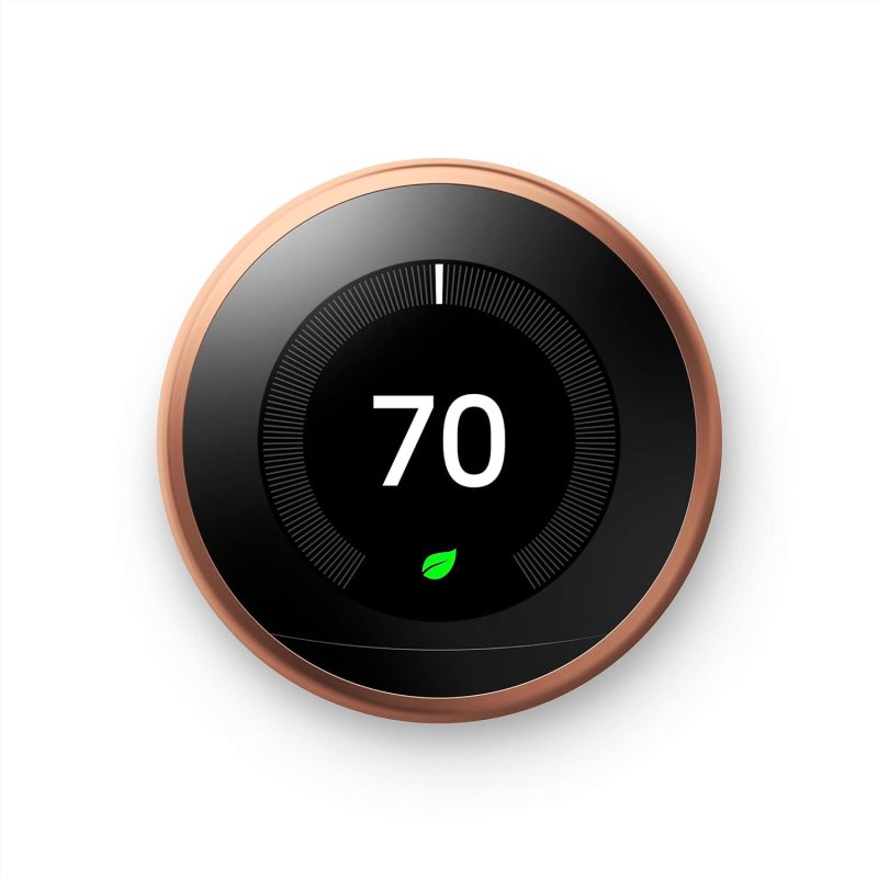 Nest 3rd Gen Learning Thermostat, Programmable Smart, Alexa Compatible, White, Wi-Fi, Energy Saving, Home Use - Image 20