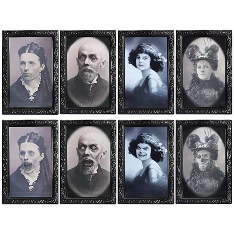 3D Halloween Face Changing Ghost Portrait - Image 2