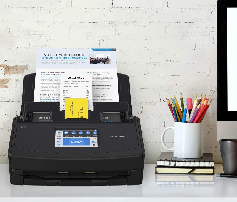 ScanSnap Wireless or USB High-Speed Cloud Enabled Document, Photo & Receipt Scanner - Image 7