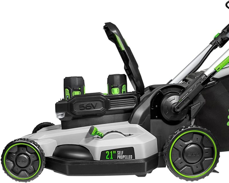 EGO Power+ LM2102SP-A 21-Inch 56-Volt Lithium-ion Self-Propelled Cordless Lawn Mower (2) 4.0Ah Battery and Rapid Charger Included - Image 14