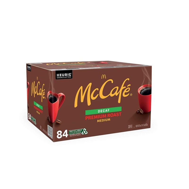 McCafe Decaf Medium Roast K-Cup Coffee Pods, 84 Count, 100% Arabica, Recyclable, Kosher - Image 9
