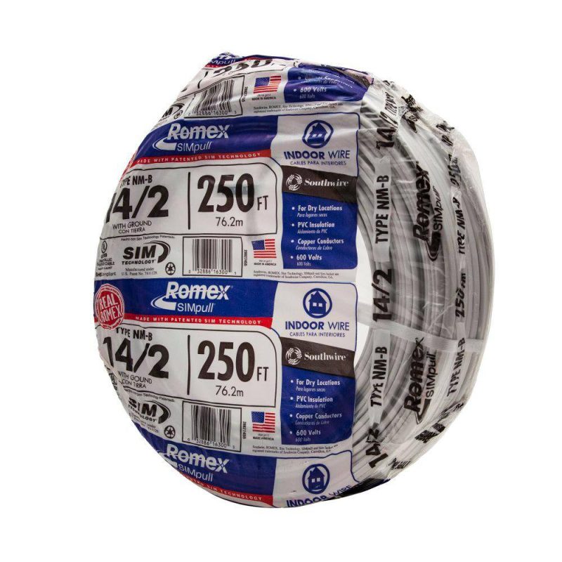 Southwire 250 ft. 142 Romex SIMpull Solid NM-B WG Wire 28827469 - Image 3
