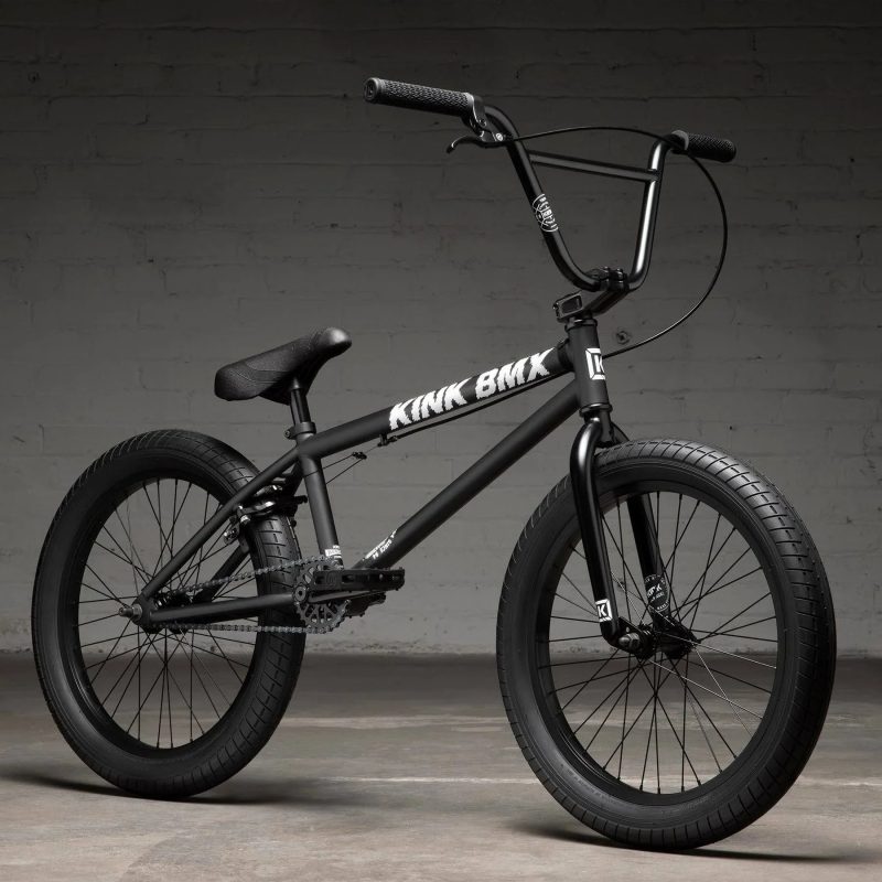 Kink Curb BMX Bike 2023 Matte Midnight Black