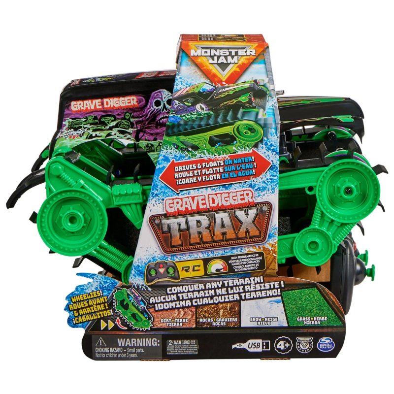 Monster Jam Remote Control Grave Digger Trax - Image 13