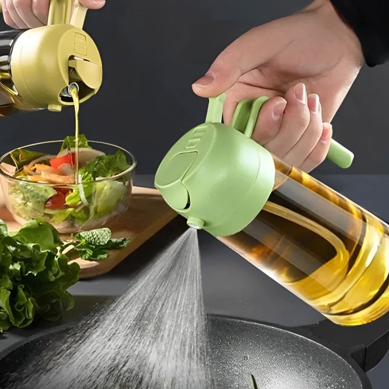 2-in-1 Olive Oil Dispenser & Sprayer – Perfect for Cooking, Salads, and BBQ - Image 8