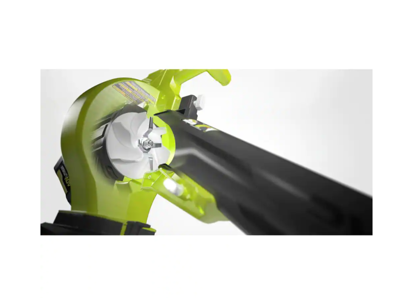 RYOBI RY40451BL 40V Cordless 110 MPH 525 CFM Cordless Leaf Blower and Cordless Leaf VacuumMulcher w 2 Batteries and 2 Chargers - MadeInUSA - Image 10