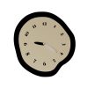 Abstract Design Living Room Wall Clock - Image 4