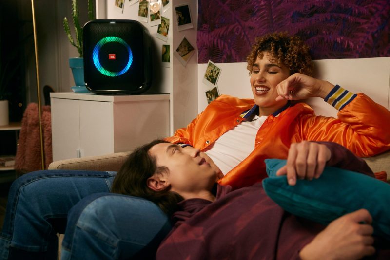 JBL – Partybox Encore Essential Portable Wireless Party Speaker – Black - 图片 12