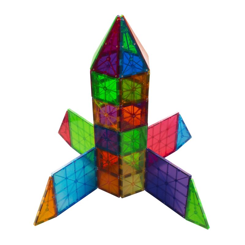 Magna Tiles 100 Piece Clear Colors Award Winning - Image 6