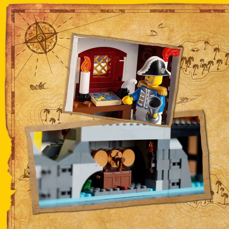 LEGO – Icons Eldorado Fortress with Pirate Ship Building Kit 10320 - Image 3