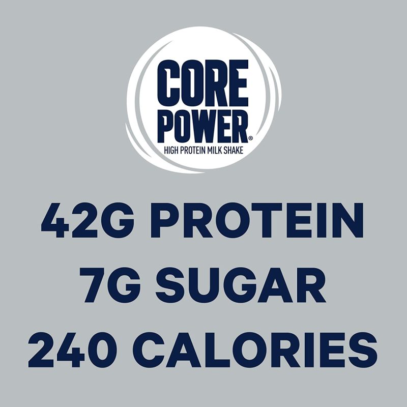 Core Power Elite High Protein Shakes (42g), Chocolate, Ready to Drink for Workout Recovery, 14 Fl Oz (Pack of 12) - 图片 14