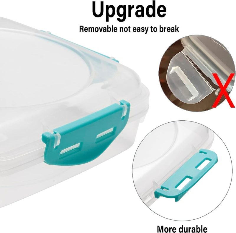 3 Pcs Airtight Sandwich Containers with Lids - Image 3
