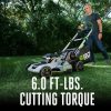 EGO Power+ LM2102SP-A 21-Inch 56-Volt Lithium-ion Self-Propelled Cordless Lawn Mower (2) 4.0Ah Battery and Rapid Charger Included - Image 4
