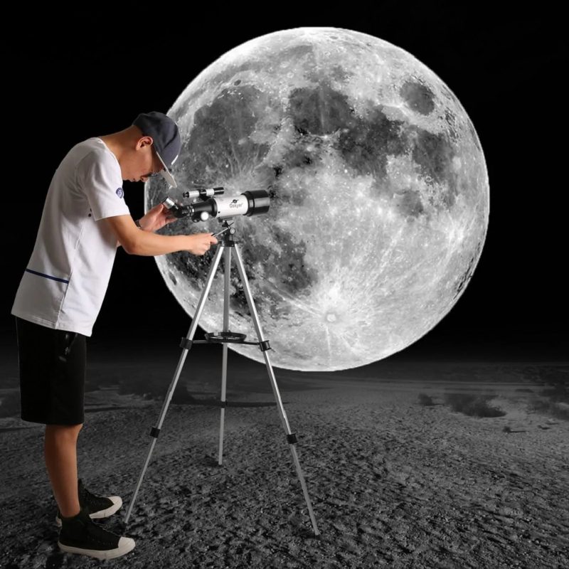 Gskyer 70mm aperture 400mm AZ mount astronomical refracting telescope - Image 6