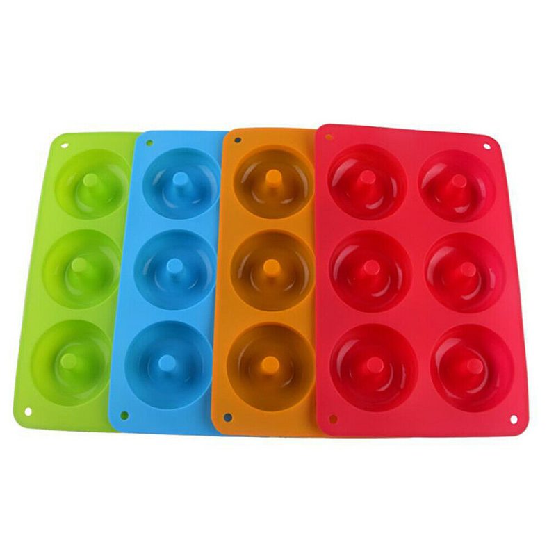 6-Hole Silicone Donut Baking Pan - Image 5