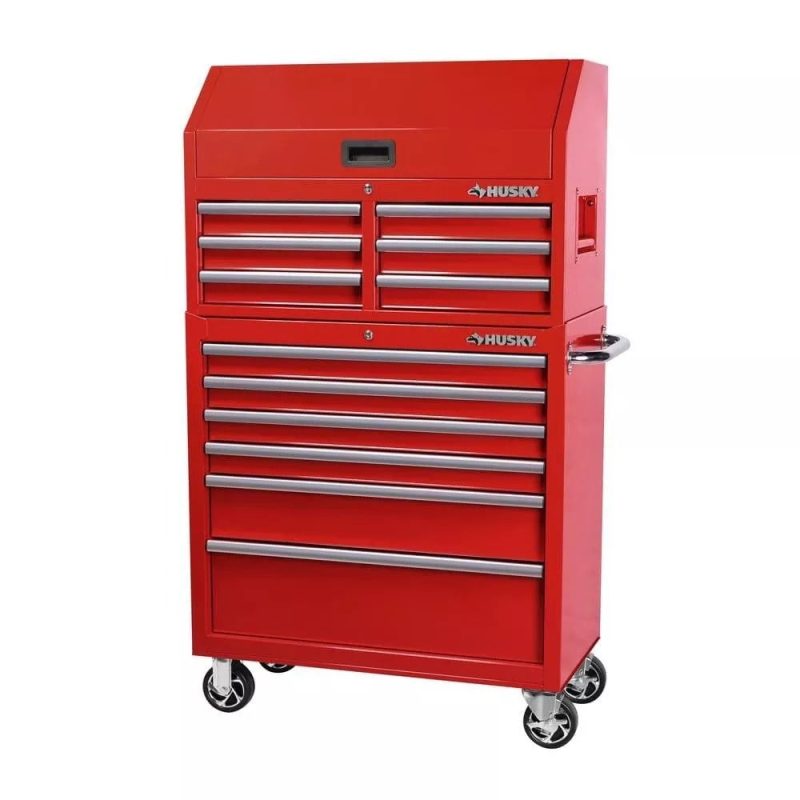 36 in. 12-Drawer Tool Chest and Cabinet Combo - Image 6