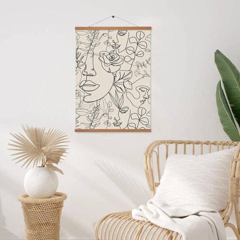 Abstract Line Drawing Boho Poster - Image 4