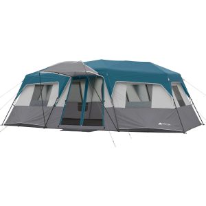 Ozark Trail 20' x 10' x 80' Instant Cabin Tent, Sleeps 12 - MadeInUSA