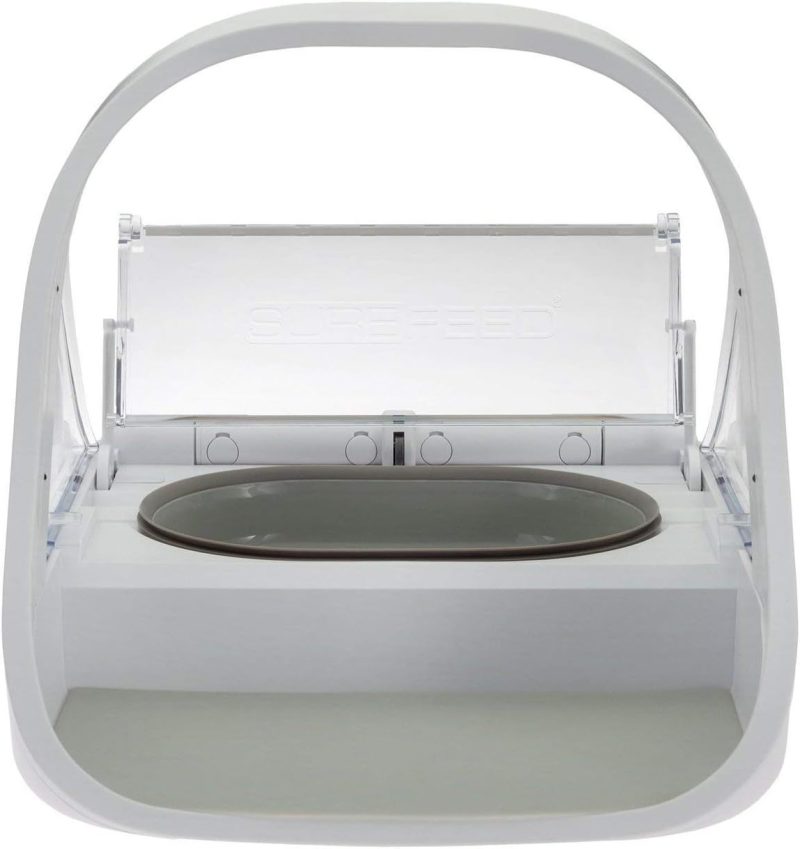 Automatic Pet Feeder -Microchip Pet Feeder - MPF001 - Suitable for Both Wet and Dry Food - Bonus eOutletDeals Pet Towel - Image 3