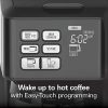 Hamilton Beach FlexBrew Thermal Coffee Maker, Single Serve & Full Pot, Compatible with K-Cup Pods or Grounds, Programmable, Black and Stainless (49966) - Image 7