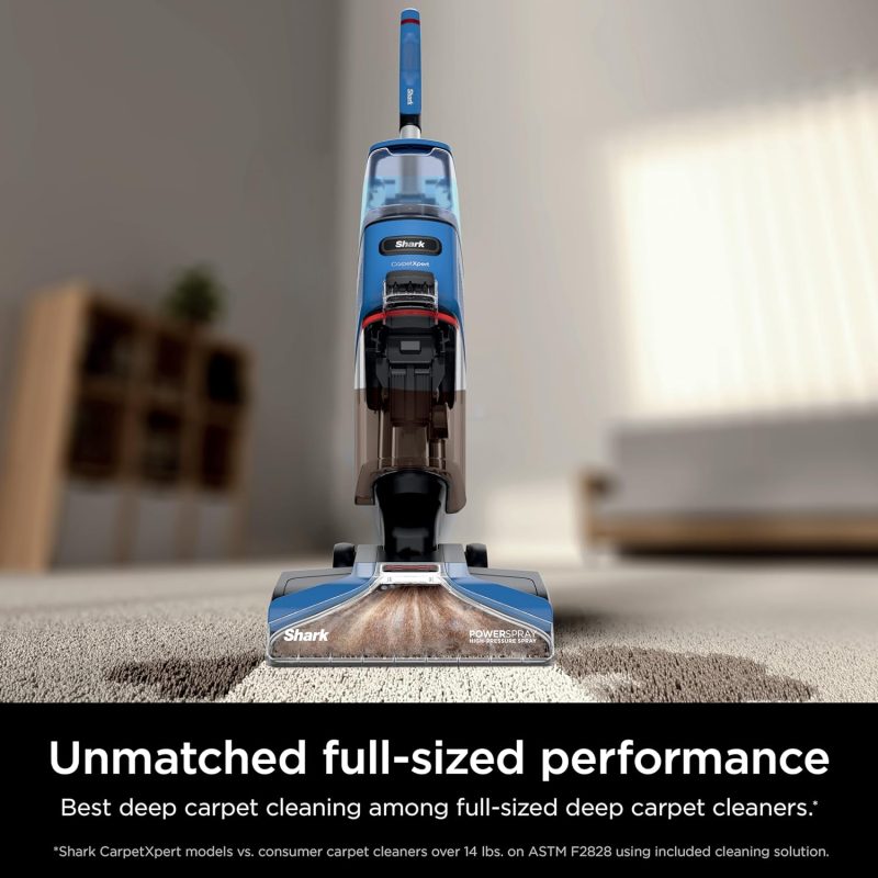 Shark CarpetXpert EX201 Carpet Cleaner, Cyan  C Deep Cleaning with StainStriker, Perfect for Pets, Includes Spot & Stain Remover Tools - Image 10