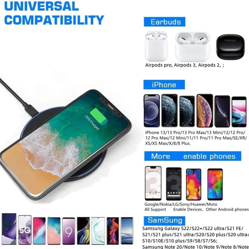 30W Fast Wireless Charging Pad | Premium USB-C MagSafe Charger for Apple iPhone, Samsung & Android - Image 11