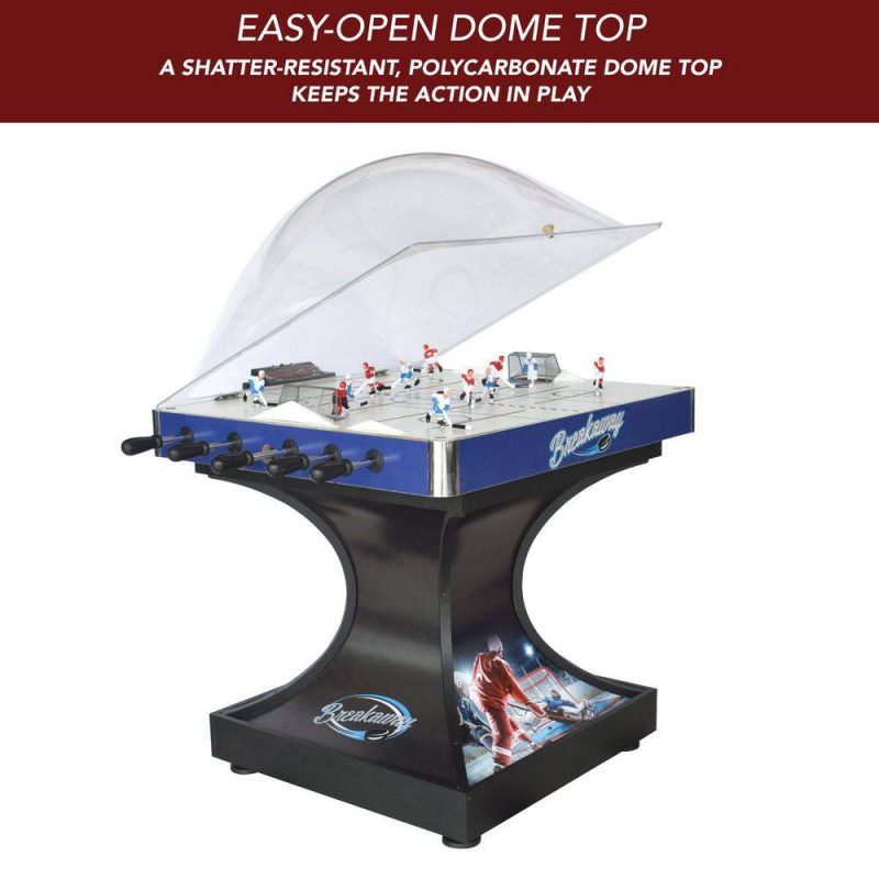 Hathaway Breakaway Dome Hockey Table with E-Z Grip Handles and LED Scoring Unit BG5003 - Image 3