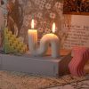 3 Pcs Scented Candles Art Decorative Geometric Bubble Cube Handmade for Decoration Home Spa Yoga - Image 12