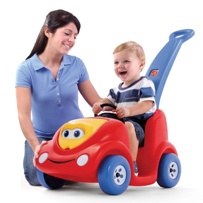 Step2 Push Around Buggy Ride On Car, 10th Anniversary Edition, Red, Toddler Stroller with Seatbelt & Storage - Image 3
