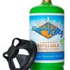 Flame King 4 pack Eco Friendly Sustainable 1lb Refillable Propane Tank LP Cylinder - Image 3