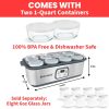 Ultimate Probiotic Yogurt Maker with Two 1-Quart Containers for Larger Batches   Make Trillions of Live Probiotics with Adjustable Temp   Time Control   Best Greek Yogurt Maker   LIFETIME WARRANTY - Image 13